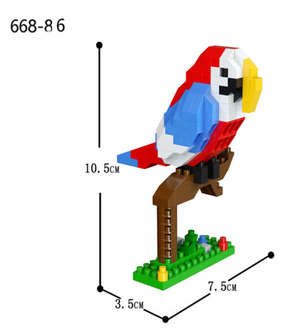 Parrot (diamond blocks)