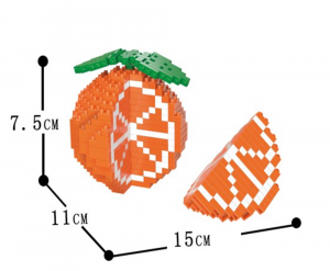 Oranges (diamond blocks)