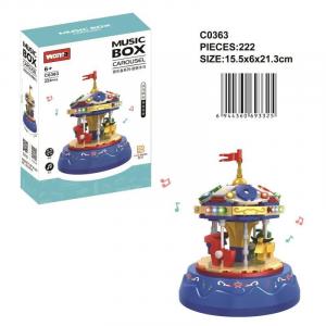 Music box carousel