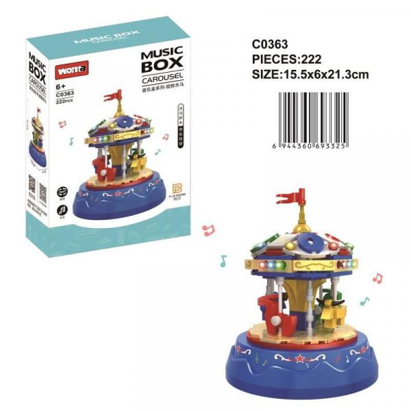 Music box carousel