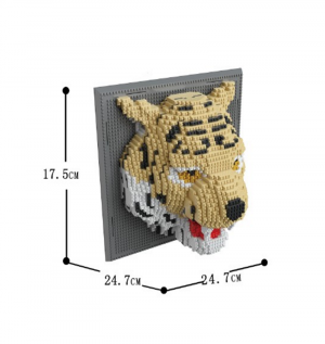 Picture with Tiger (diamond blocks)