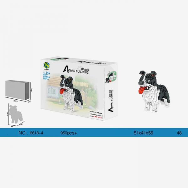 Shepherd Dog (diamond blocks)