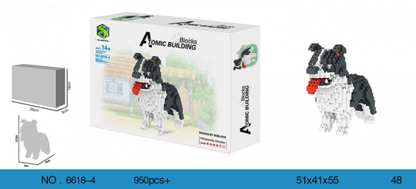 Shepherd Dog (diamond blocks)