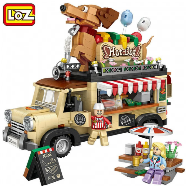 Hot-Dog-Wagen (mini blocks)