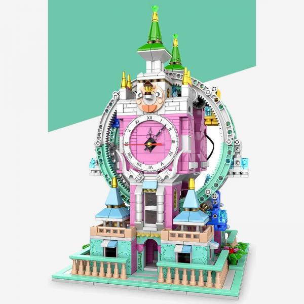 Ferris wheel incl. clock