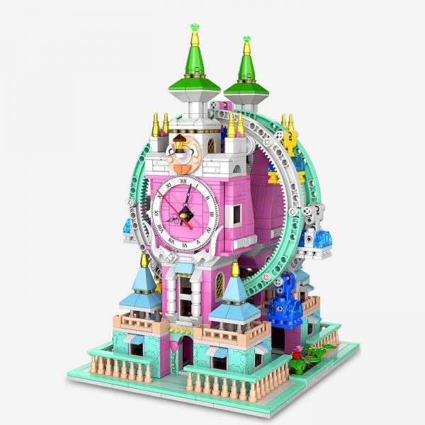 Ferris wheel incl. clock