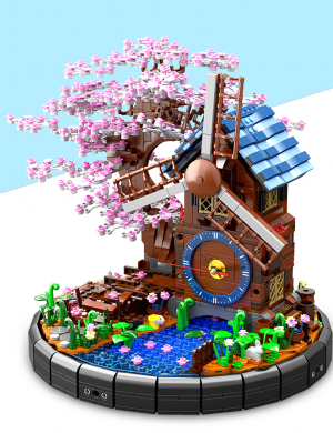Windmill incl. clock