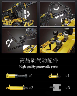 Pneumatic Telescopic Forklift