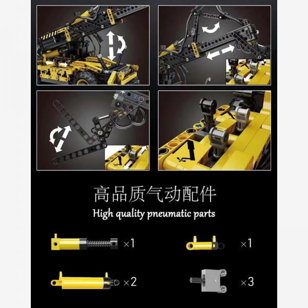 Pneumatic Telescopic Forklift