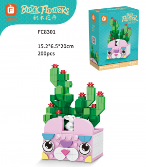 Cactus in a Bunny Pot