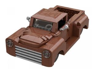 Rat Rod Pick up braun