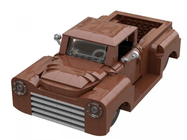 Rat Rod Pick up brown