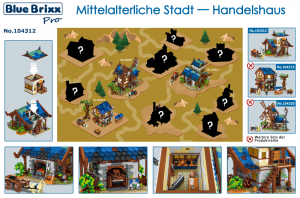 Mittelalterliche Stadt - Handelshaus