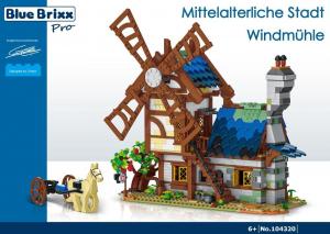 Mittelalterliche Stadt - Windmühle