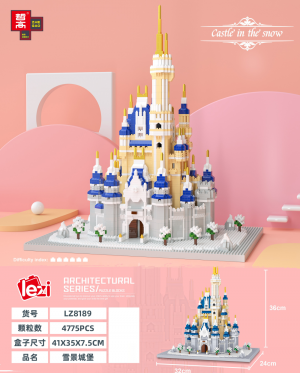 Castle in the Snow (diamond blocks)