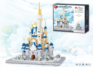 Castle in the Snow (diamond blocks)