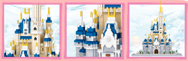 Schloss im Schnee (diamond blocks)