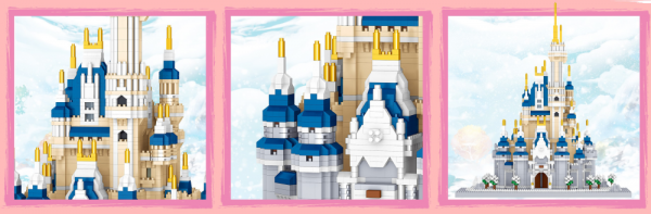 Castle in the Snow (diamond blocks)