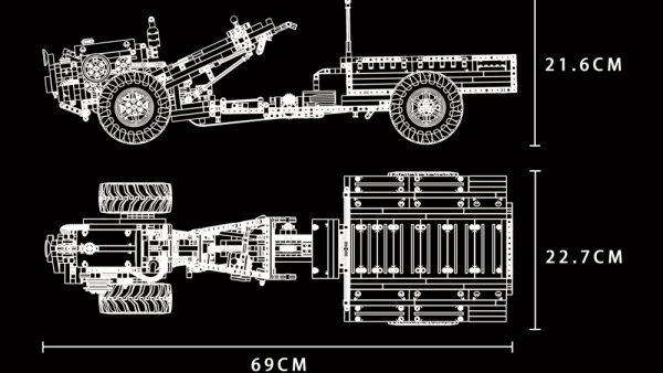 Einachs-Traktor