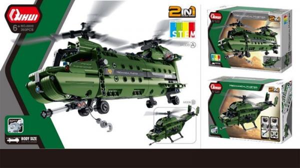 2 in 1 Militärhubschrauber