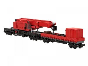 Emergency rail slewing crane (8w)