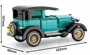 Oldtimer türkis/schwarz