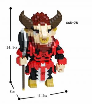 The Journey West - Bull Demon King (diamond blocks)