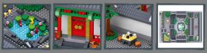 Courtyard Dwellings (diamond blocks)