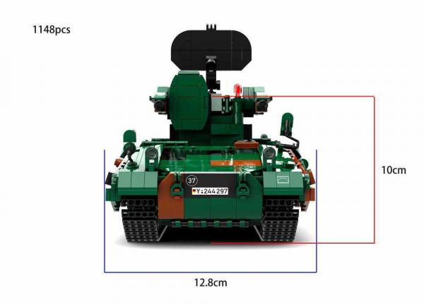 AA-Gun Rocket Tank Roland II, Bundeswehr