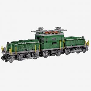Legendary locomotive: Krokodil in green (8W)