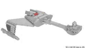 Star Trek Klingon D7 class battlecruiser