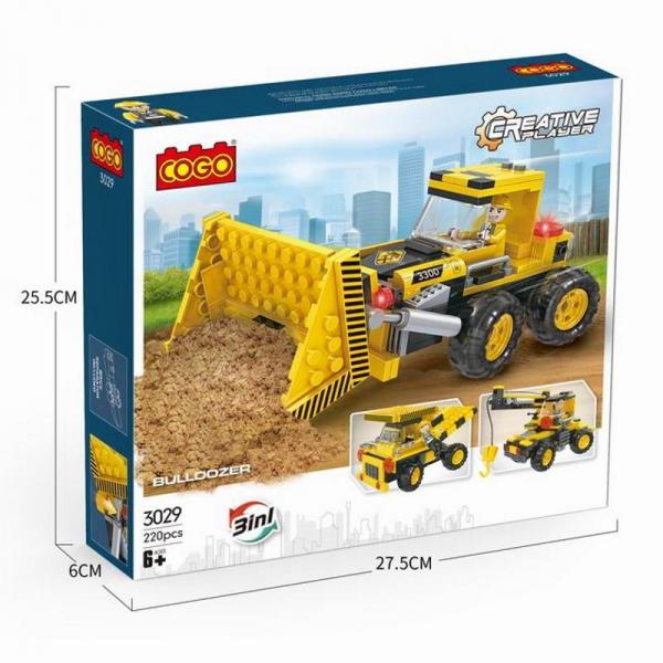 Baustellen Set 3in1