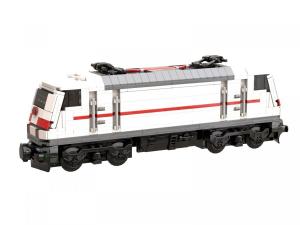 Locomotive BR 146 white red