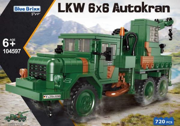 Truck 7t gl 6x6 Crane 4