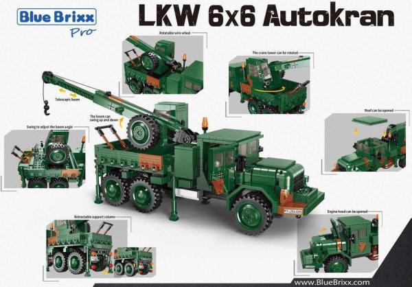 LKW 7t gl 6x6 Autokran 4