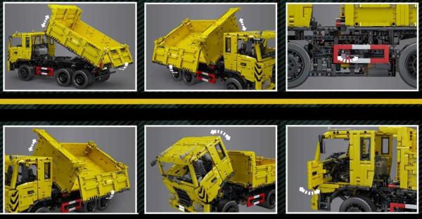 Three-Way Dump Truck