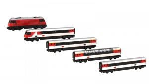 Electric locomotive SBB CFF FFS EuroCity Switzerland