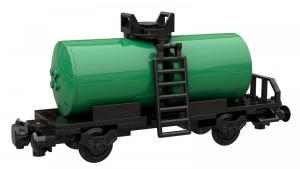 tank car black green