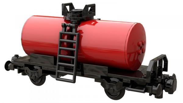 tank car black red