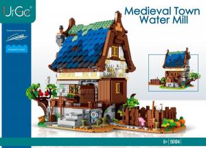 Mittelalterliche Stadt - Wassermühle