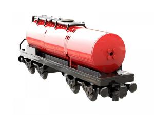 Standard tank wagon red