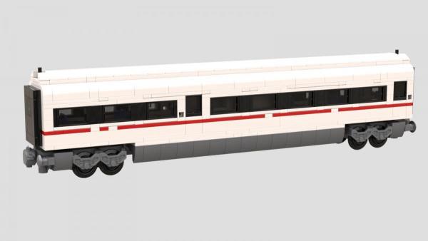 Express Train white red Dining Car