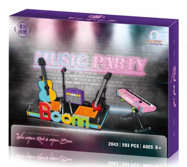 Music Party: Guitars and Keyboard (mini blocks)