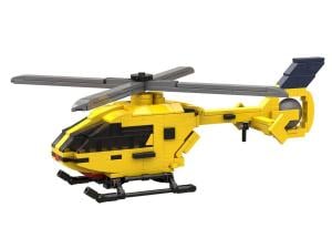 Yellow Rescue Helicopter