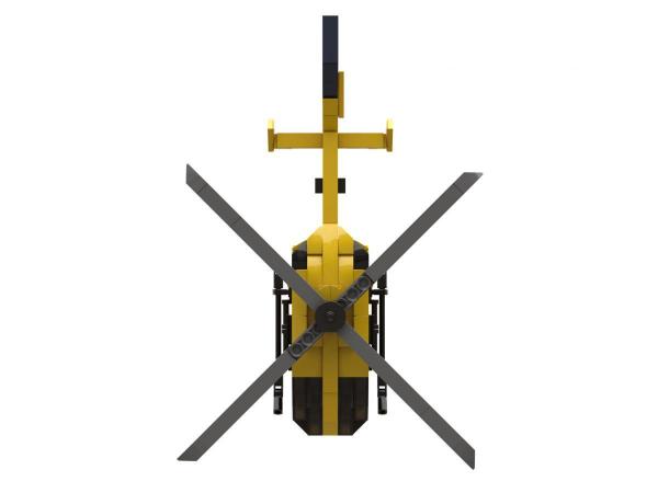 Yellow Rescue Helicopter