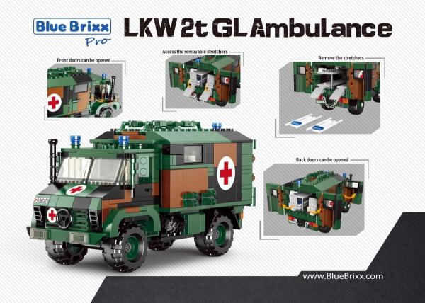 LKW 2t GL Ambulanz, Bundeswehr