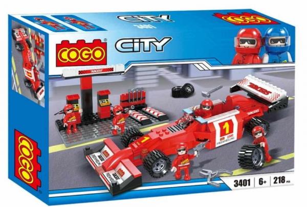 Race car pit stop