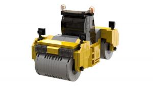 Compressor road roller