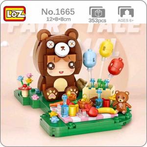 Fairy Tale Animal - Baby Bear (mini blocks)