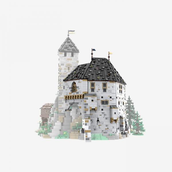 Saalbau-Erweiterung für Burg Blaustein
